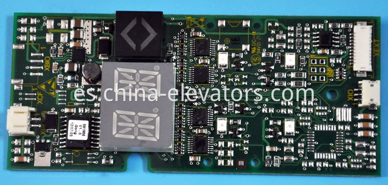 Tablero de visualización LOP Schindler Elevator 591892 Schindler Elevator LOP Display Board 591892